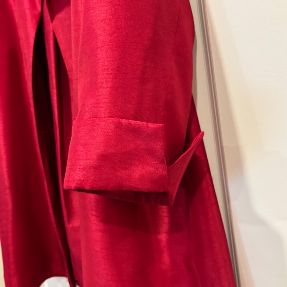 Red Satin Jacket - Picture 3 of 9